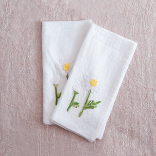 PRATO FIORITO - 2er Set bestickte Servietten