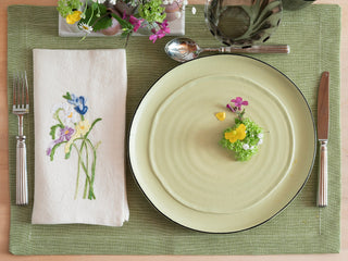PRATO FIORITO - 2er Set bestickte Servietten