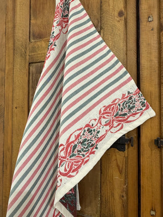 KITCHEN TOWEL "RIGA" - MISTLETOE - 100% COTTON