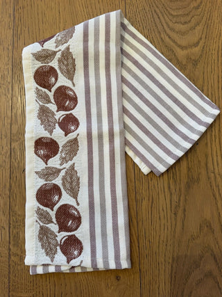 CANOVACCIO "RIGA" - CASTAGNE - 100% COTONE