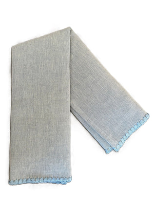 ZODIACO TOWELS - FLORENCE STITCH TONE ON TONE