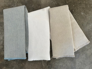 ZODIACO TOWELS - FLORENCE STITCH TONE ON TONE