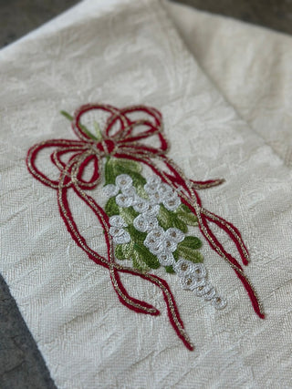 BESTICKTES GESCHIRRTUCH DONNA DI COPPE