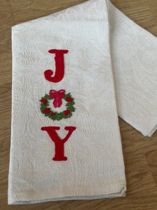 BESTICKTES GESCHIRRTUCH DONNA DI COPPE