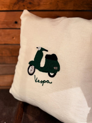 CUSCINO RICAMATO - VESPA