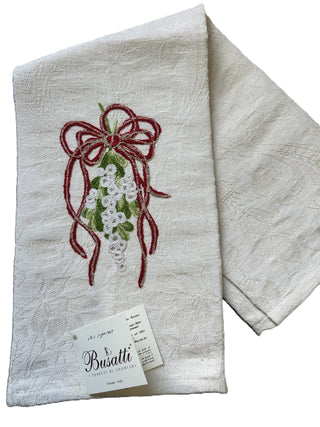 BESTICKTES GESCHIRRTUCH DONNA DI COPPE