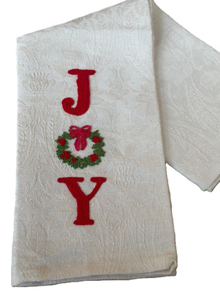 BESTICKTES GESCHIRRTUCH DONNA DI COPPE