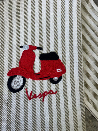 VESPA - CANOVACCIO POMELO RICAMATO