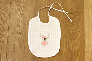 BIB WITH EMBROIDERY