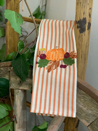 PUMPKIN - Embroidered Kitchen Towel