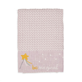 BE MAGICAL - SOFT HONEY COMB TOWEL WITH EMBROIDERY