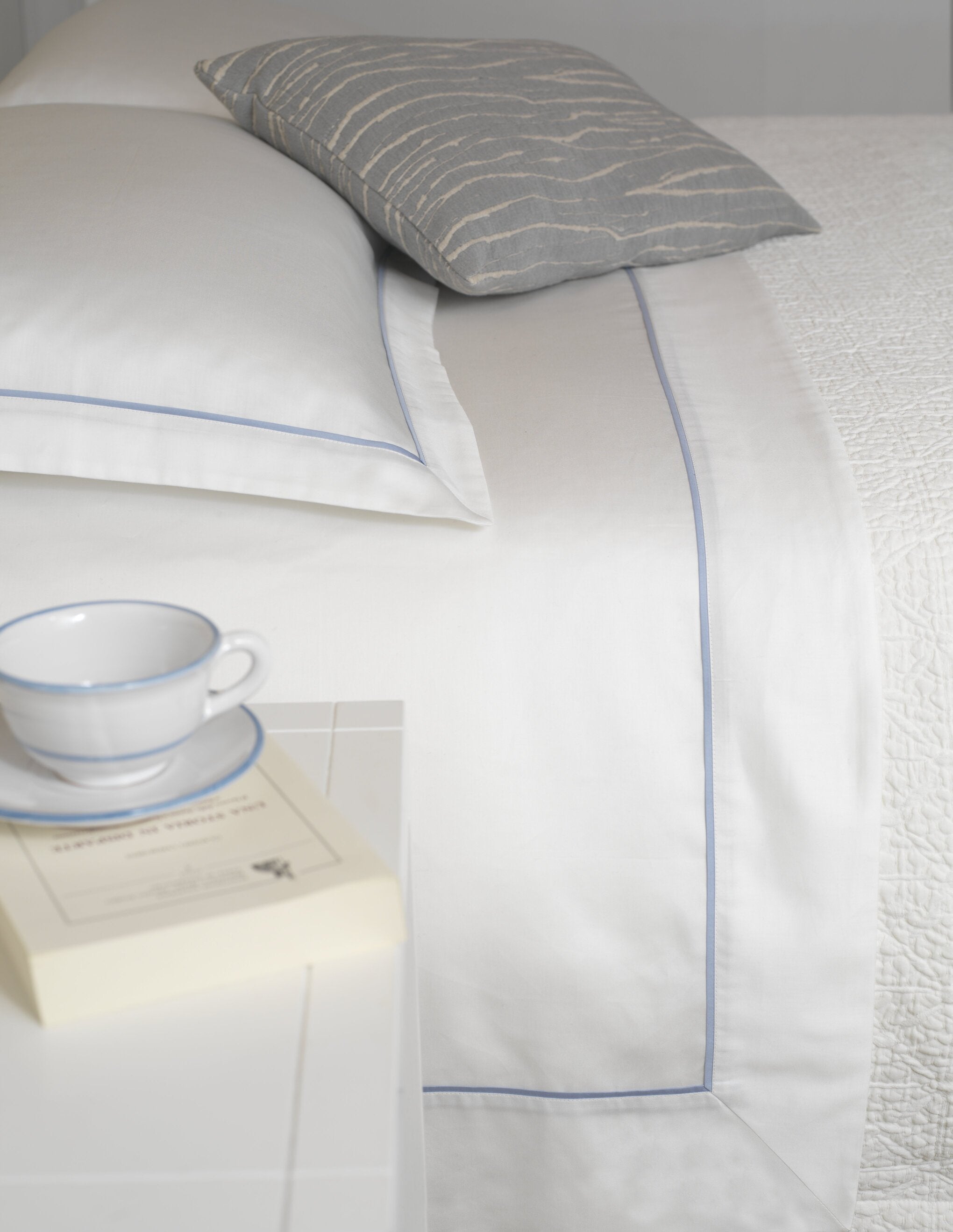 KI LINEN - Set Di Lenzuola Matrimoniali In Cotone Egiziano 100% Rasatello, 400 Fil I, Con Federe, Tasca Profonda Fino A 40,6 Cm, Colore Grigio Scuro