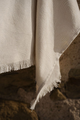 KARMA - Face towel with short fringe