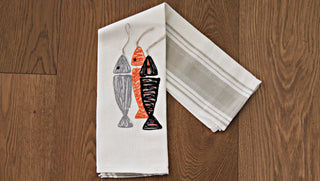 Pesci all'amo - Kitchen towel