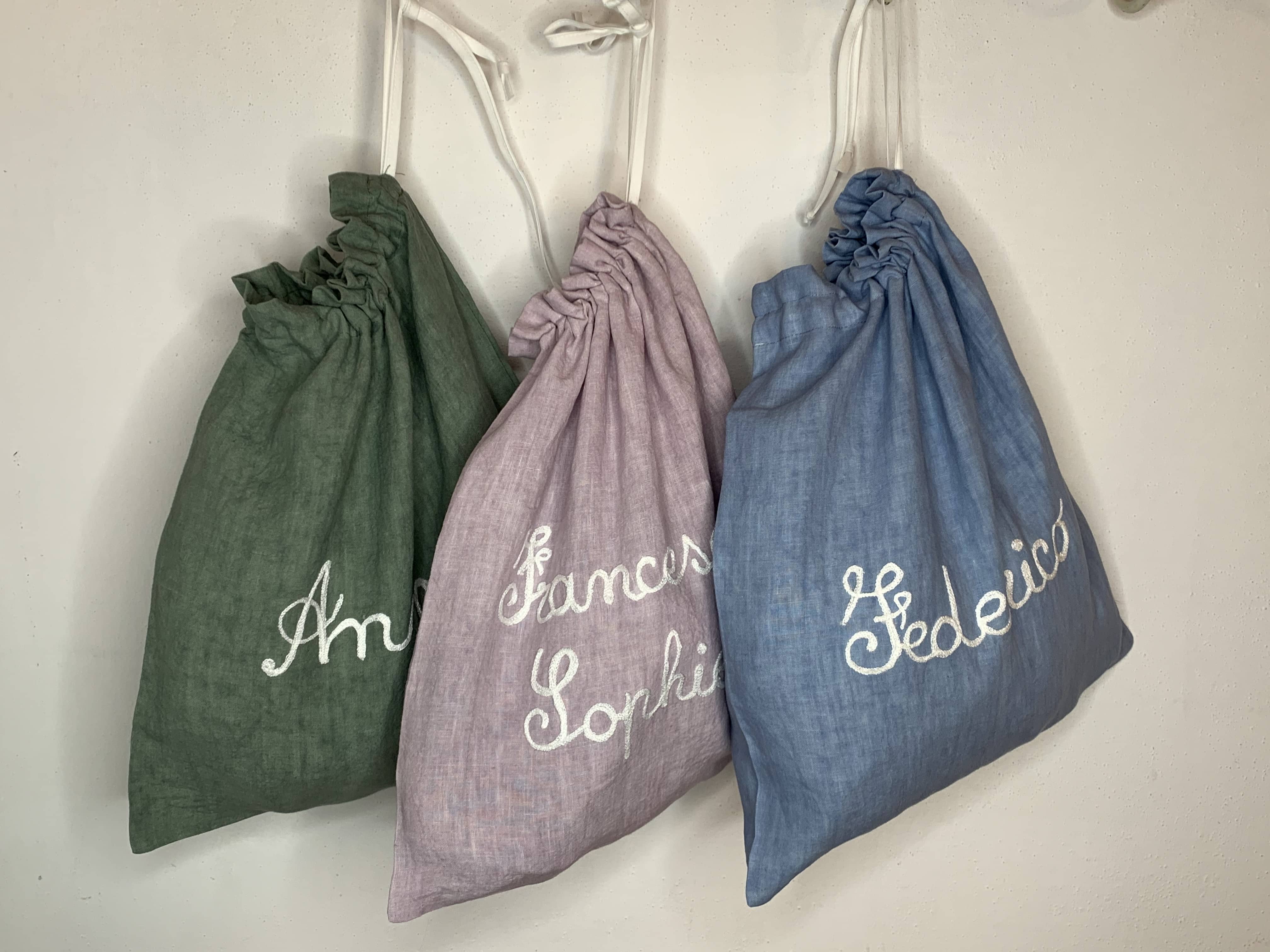 Sacchetti Impermeabili Per Biancheria Sporca Da Viaggio - 2 Pezzi, Nylon Resistente, Chiusura Lampo E Maniglie - Ideale Per Valigie E Casa - Foto 8