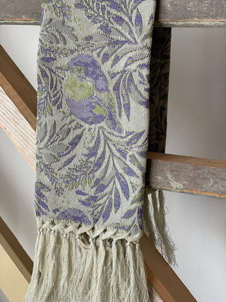 GOLDFINCH (CARDELLINO) TOWEL WITH FRINGE