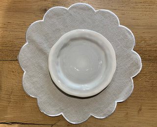 SCALLOPPED PLACEMAT "SOLANO"