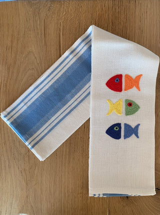Three Fish - Dish Towel Due Fragole