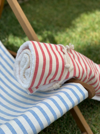 LINED BEACH/POOL TOWEL - MELOGRANO