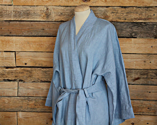 Kimono Puro Lino - Orizzonte