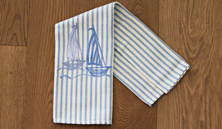 Big sail boats - Kitchen towel