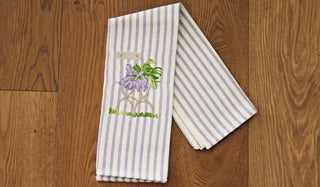 Lavender chair - Kitchen towel