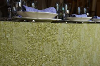Burraco, Sage green - Tablecloth  