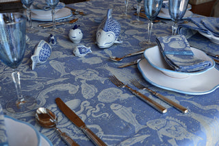 Tablecloth Nautilus - Blue 