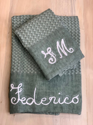 BESPOKE TOWEL FOR KIDS - Soft waffle fabric